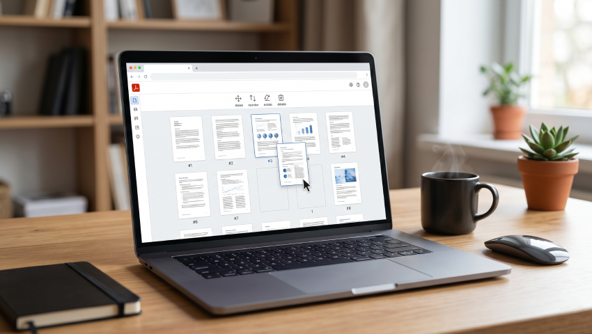 تنظيم ملف PDF